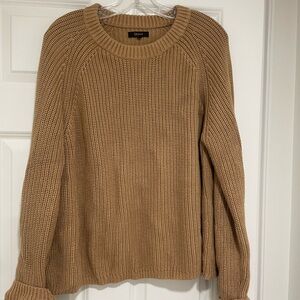 Quince Camel Knit Sweater